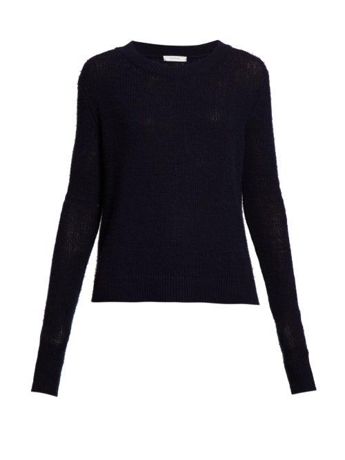 Matchesfashion.com The Row - Muriel Cashmere Sweater - Womens - Navy