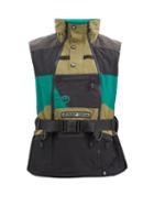 Matchesfashion.com The North Face - Apogee Belted Waterproof-shell Jacket Vest - Mens - Black Green