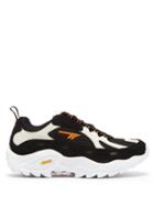 Matchesfashion.com Hi-tec Hts74 - Flash Adv Racer Suede And Mesh Trainers - Womens - Black Multi