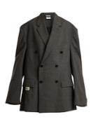 Vetements Oversized Checked Blazer