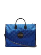 Matchesfashion.com Gucci - Off The Grid Gg-jacquard Canvas Tote Bag - Mens - Blue