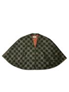 Matchesfashion.com Gucci - Gg Logo Metallic Brocade Cape - Womens - Green