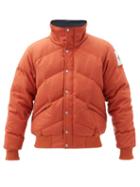 Matchesfashion.com The North Face Brown Label - Larkspur Padded Wool-blend Jacket - Mens - Orange
