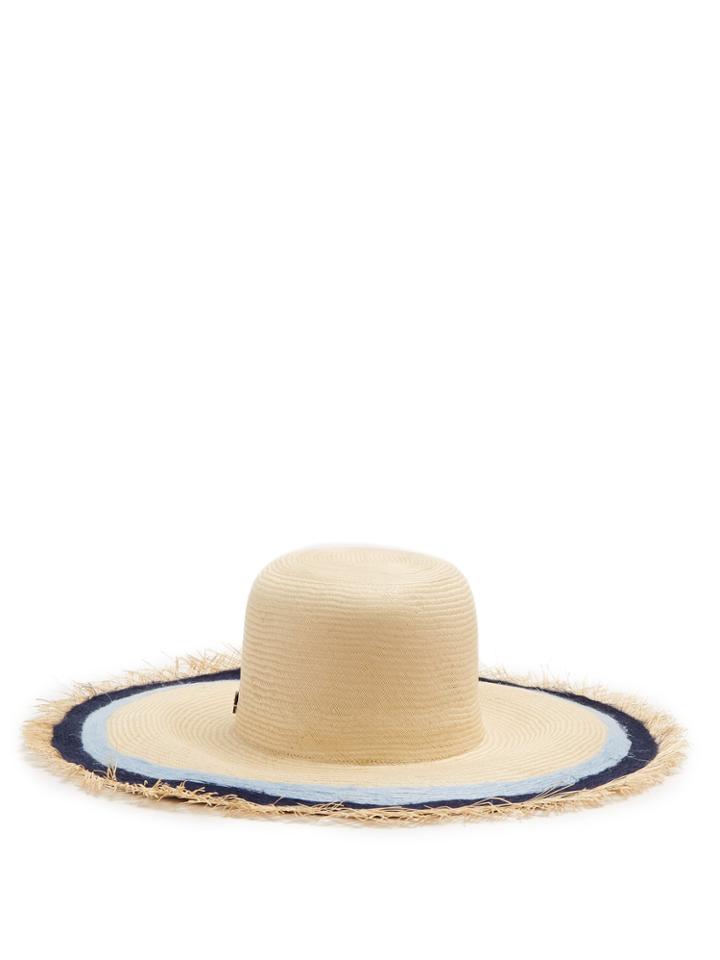 Filù Hats Bali Buntal Wide-brimmed Straw Hat