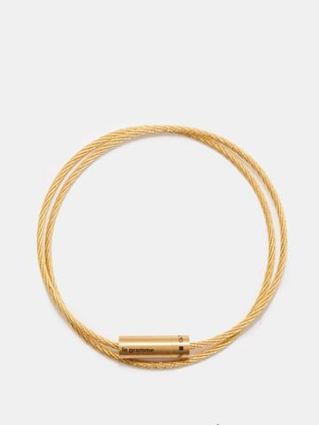Le Gramme - 15g 18kt Gold Bracelet - Mens - Yellow Gold