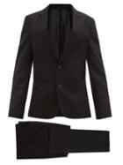 Matchesfashion.com Paul Smith - Single-breasted Slim-fit Wool Suit - Mens - Black