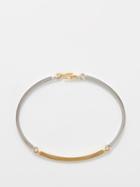 Maor - Caelum 18kt Gold Bracelet - Mens - White Yellow Gold