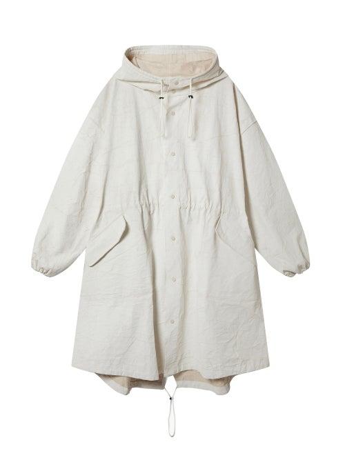 Matchesfashion.com Birkenstock X Toogood - The Forager Hooded Coated-canvas Coat - Womens - White