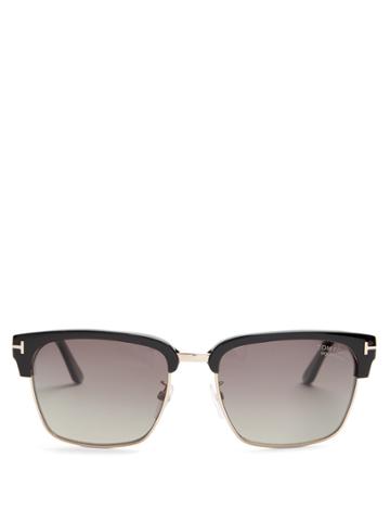Tom Ford Eyewear River Vintage Polarized Sunglasses