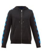 Missoni - Triangle-jacquard Cotton-jersey Track Jacket - Mens - Blue