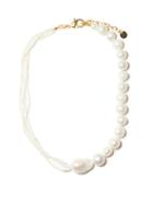 Anita Berisha - Coast To Coast Pearl & Gold-plated Choker - Womens - Pearl