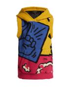 Burberry Printed Fleece Hooded Sweatshirt