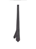 Matchesfashion.com Gucci - Diamond Logo Silk Tie - Mens - Black