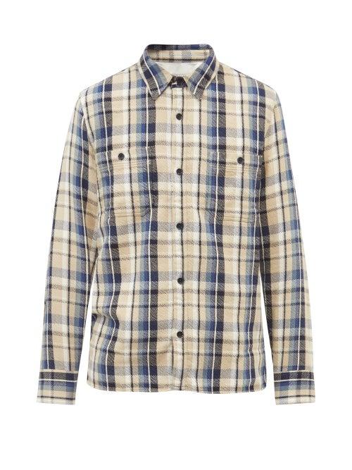 Officine Gnrale - Ahmad Check Cotton Shirt - Mens - Multi