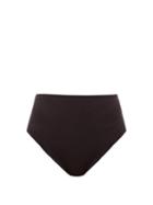 Matchesfashion.com Reina Olga - Hutton High-rise Bikini Briefs - Womens - Black