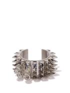 Givenchy - Spiked Cuff - Womens - Silver