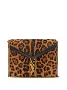 Matchesfashion.com Saint Laurent - Cassandra Leopard Print Cross Body Bag - Womens - Leopard
