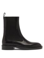 Ladies Shoes Jil Sander - Leather Chelsea Boots - Womens - Black