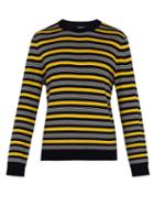 Matchesfashion.com A.p.c. - Pull Rick Striped Sweater - Mens - Navy Multi