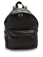 Eastpak Padded Pak'r Leather Backpack