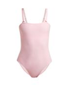 Matchesfashion.com Bower - Off Side Swimsuit - Womens - Pink