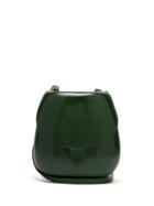 Matchesfashion.com Lemaire - Cartridge Leather Cross Body Bag - Womens - Dark Green