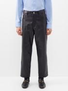 Gucci - Leather Trousers - Mens - Black
