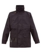 Matchesfashion.com Gmbh - Bonded Technical Twill Parka Jacket - Mens - Navy