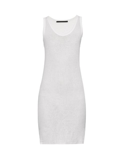 Haider Ackermann Montivipera Cotton And Cashmere-blend Tank Top