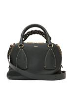 Matchesfashion.com Chlo - Daria Leather Top-handle Bag - Womens - Green