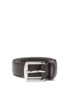 Matchesfashion.com Polo Ralph Lauren - Foiled-logo Leather Belt - Mens - Black