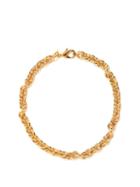 Joolz By Martha Calvo - Bianca 14kt Gold-plated Chain-link Necklace - Womens - Gold