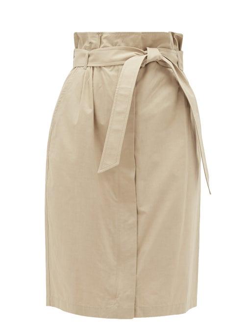 Matchesfashion.com Weekend Max Mara - Nabulus Skirt - Womens - Beige