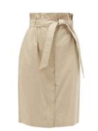 Matchesfashion.com Weekend Max Mara - Nabulus Skirt - Womens - Beige