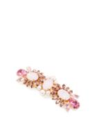 Matchesfashion.com Dolce & Gabbana - Crystal-embellished Hair Clip - Womens - Pink