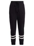 Matchesfashion.com The Upside - Miriam Striped Cotton Blend Track Pants - Womens - Navy