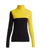 Matchesfashion.com Sportmax - Amadeus Sweater - Womens - Yellow Multi