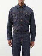 Sasquatchfabrix. - Tropical Dress Denim Jacket - Mens - Indigo