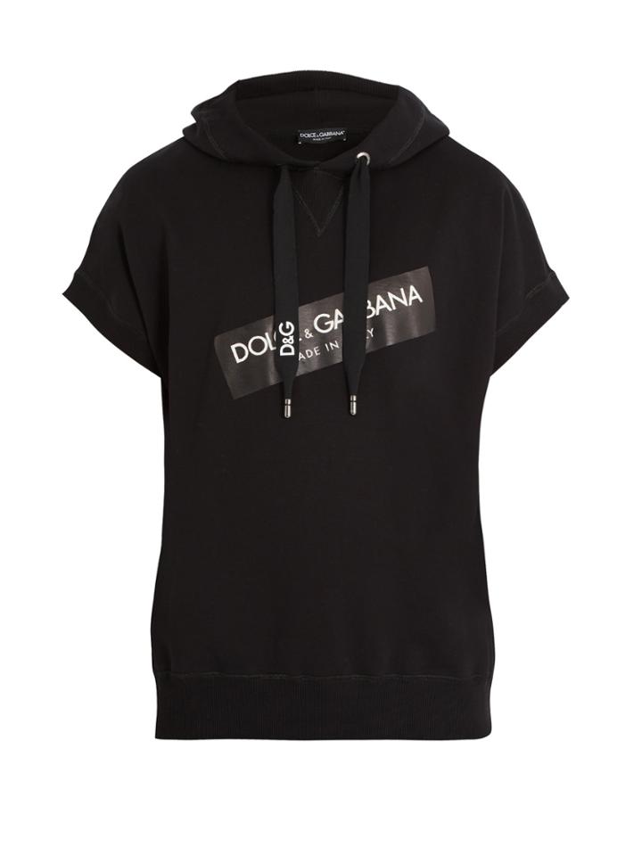 Dolce & Gabbana Logo-print Hooded Sweater
