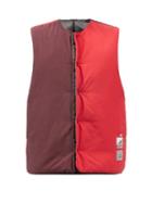 Boramy Viguier - Bi-colour Padded Gilet - Mens - Red