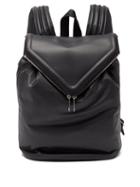 Bottega Veneta - Beak Drawstring Hydrology-leather Backpack - Mens - Black