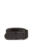Matchesfashion.com Tod's - Canvas And Leather Belt - Mens - Black