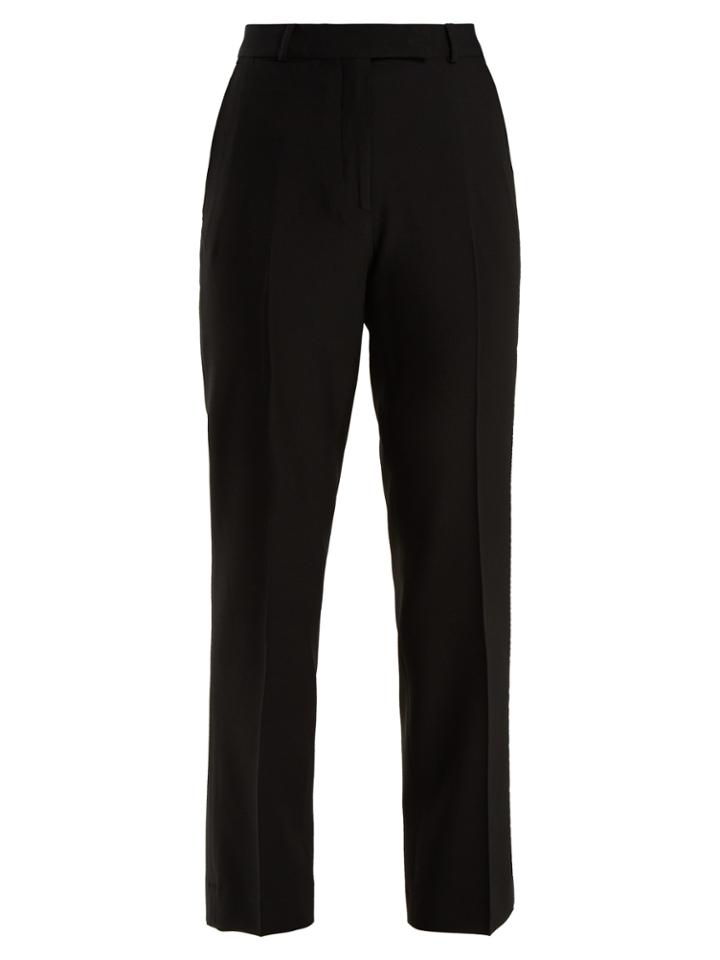 Etro Violante Straight-leg Stretch-cady Trousers