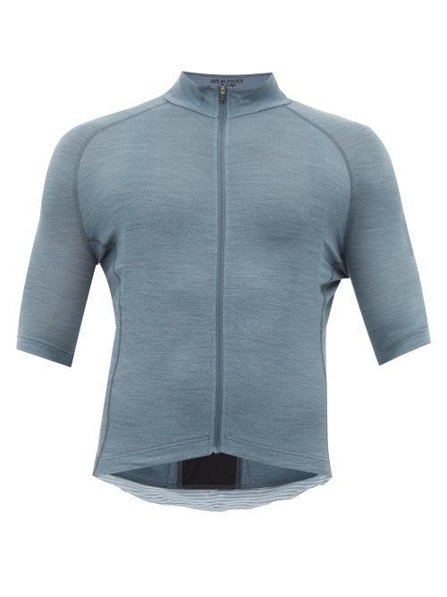 Matchesfashion.com Caf Du Cycliste - Marina Cycle Top - Mens - Light Blue