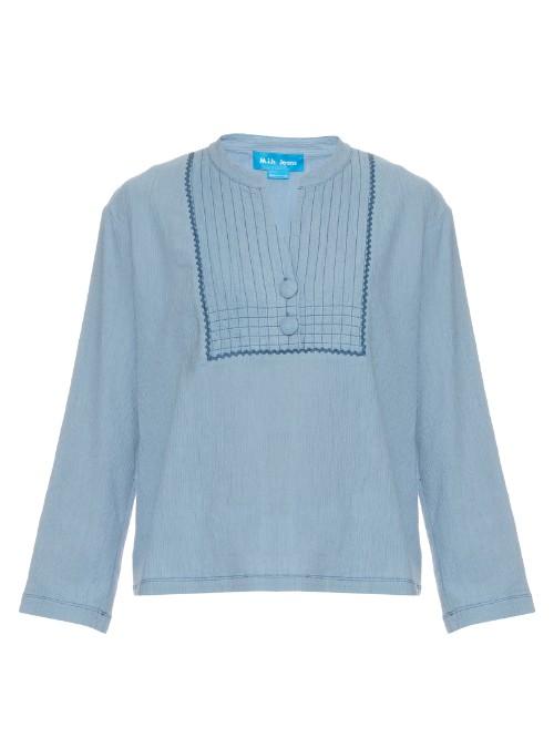 M.i.h Jeans Still Long-sleeved Crepon Top