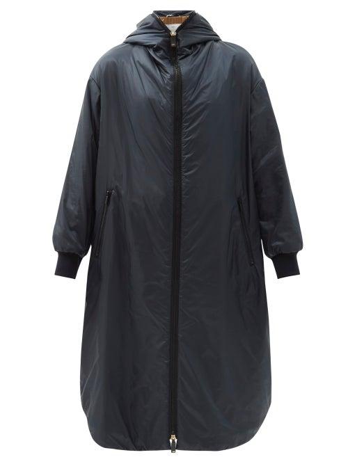 Ladies Rtw Max Mara - Greenpi Raincoat - Womens - Navy