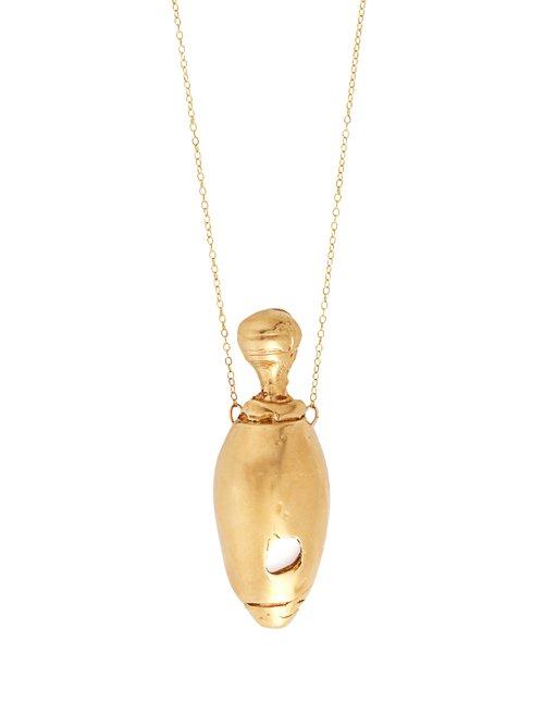 Matchesfashion.com Alighieri - La Francesca Gold Plated Necklace - Womens - Gold
