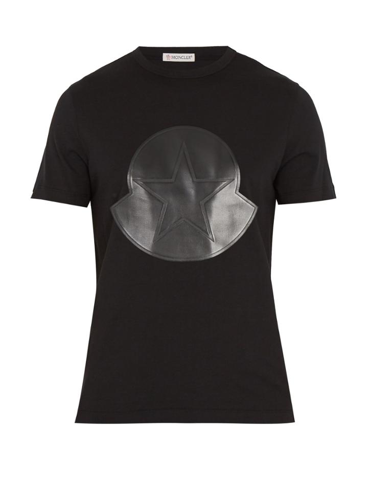 Moncler Bonded-logo Cotton T-shirt