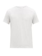 Matchesfashion.com Prada - Embroidered Logo Stretch Cotton T Shirt - Mens - White