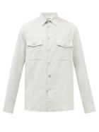 Frame - Patch-pocket Cotton-needlecord Shirt - Mens - Cream